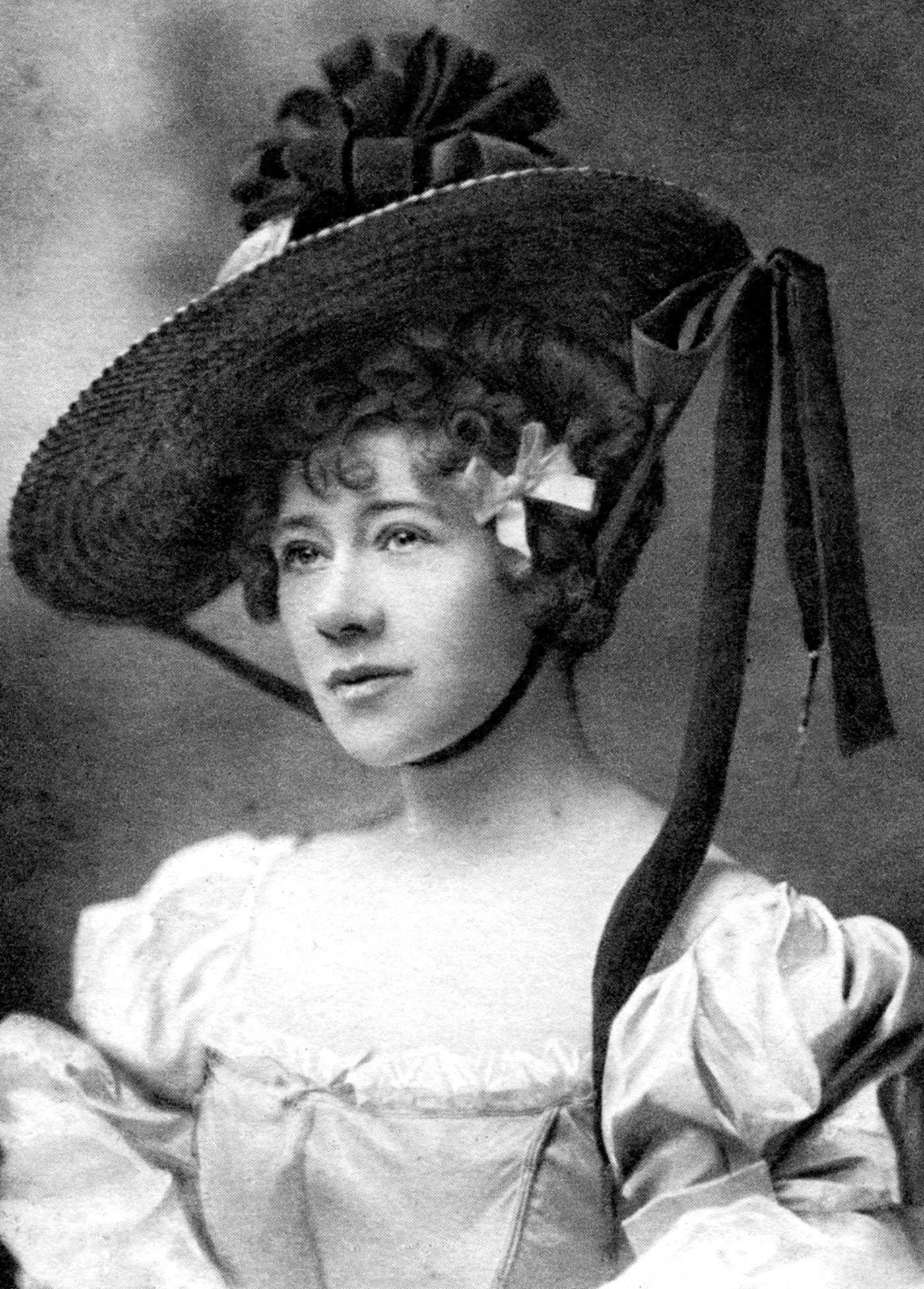 Marie Tempest, British Actress, 1903