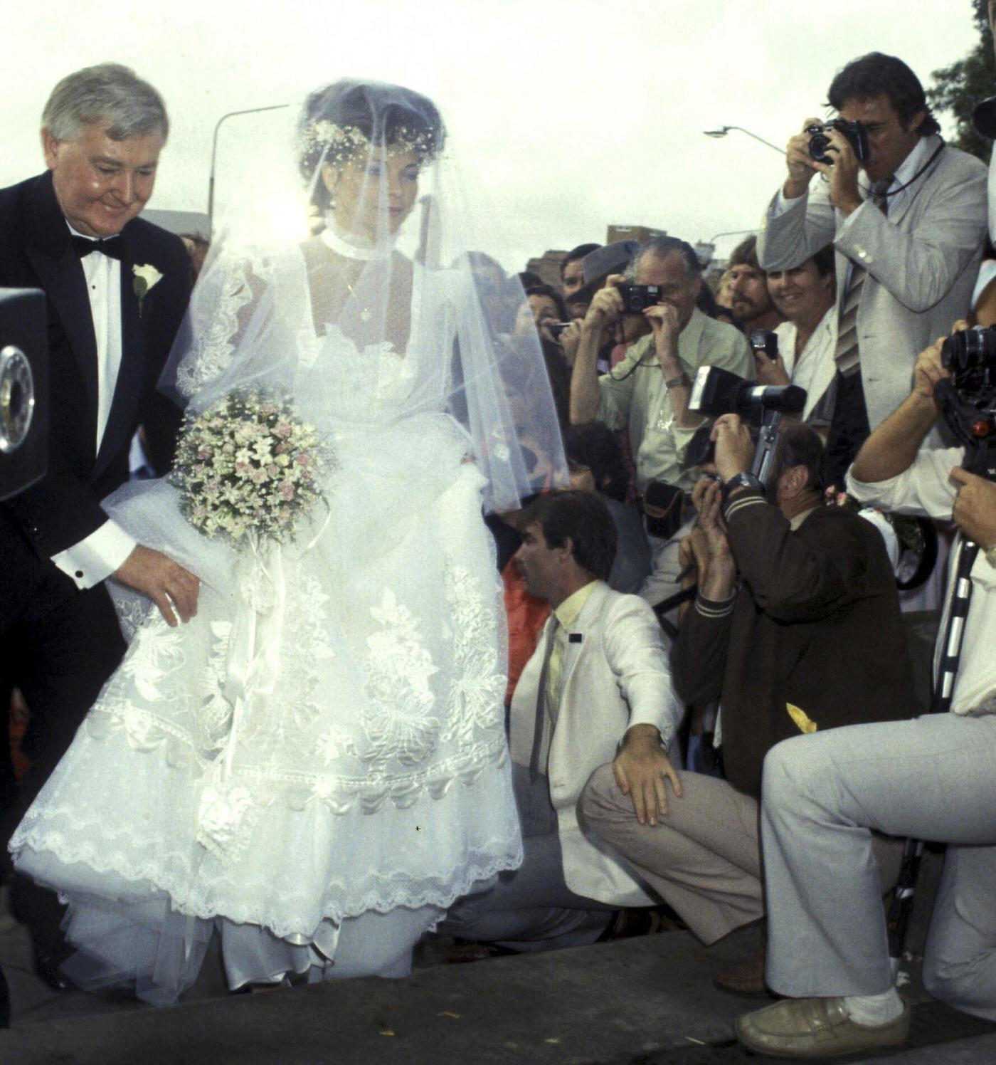 Elton John And Renate Blauel 'S Wedding, 1984