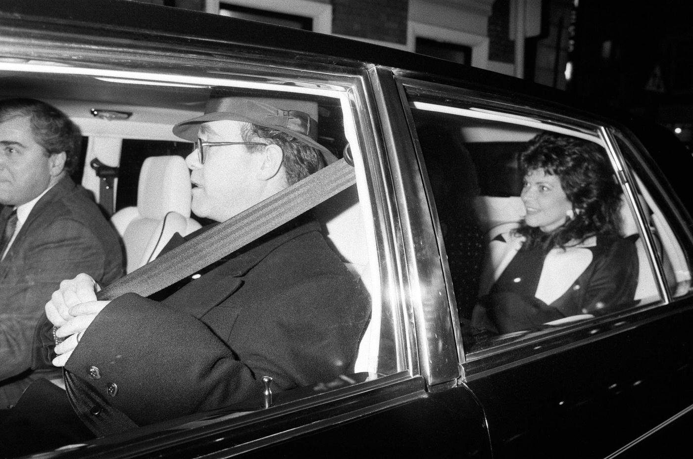 Elton John And Renate, 1988
