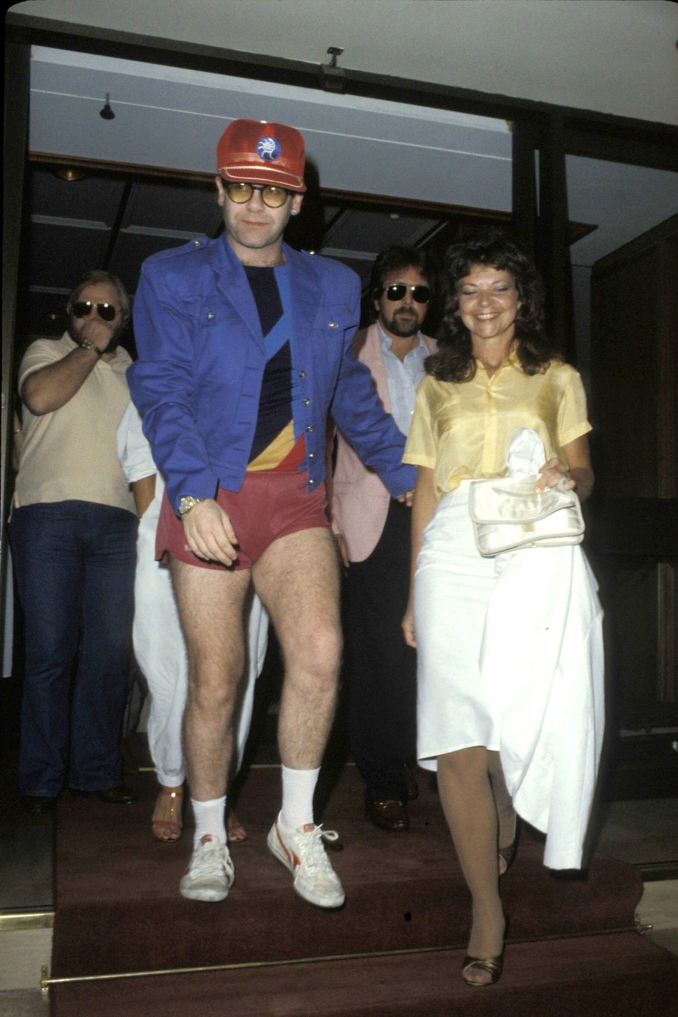 Elton John And Renate Blauel 'S Wedding