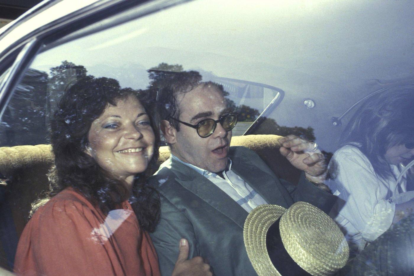 Elton John And Renate Blauel 'S Wedding