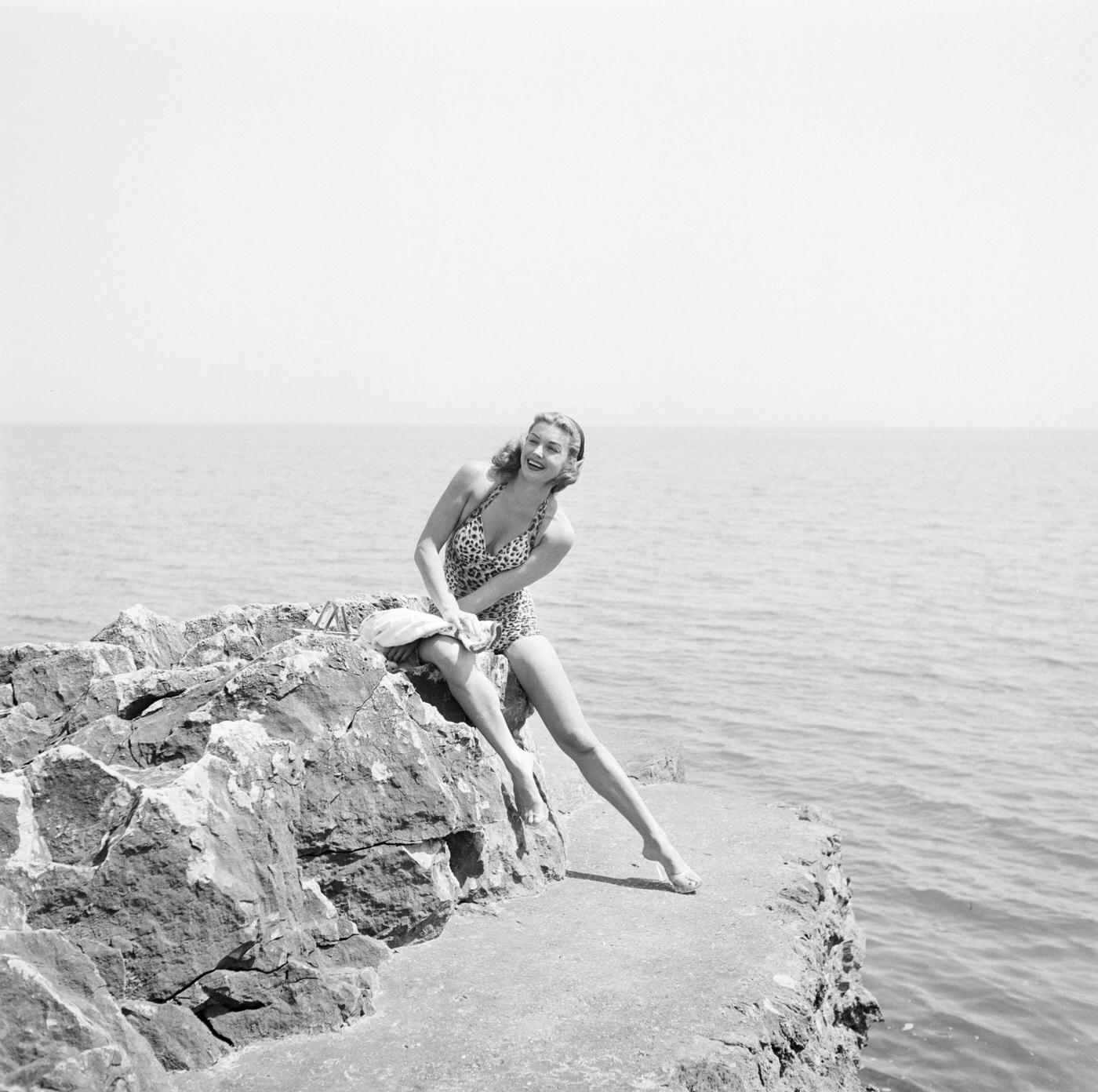 Esther Williams At The 8Th Cannes Film Festival, 1955