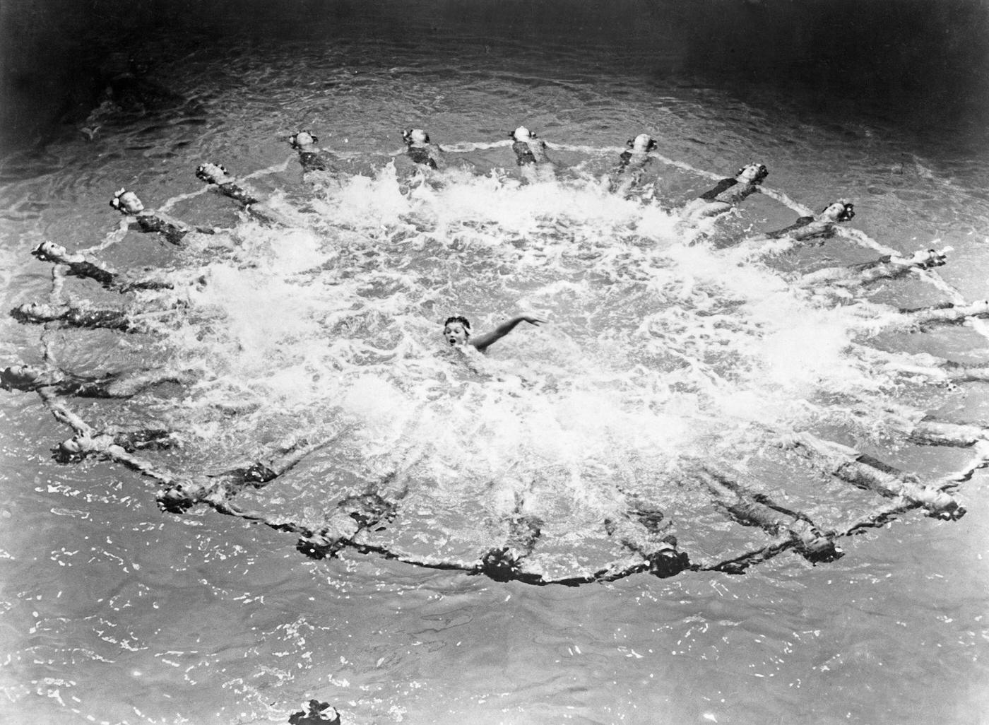 Esther Williams, With Badende Venus, George Sidney And Others, 1944