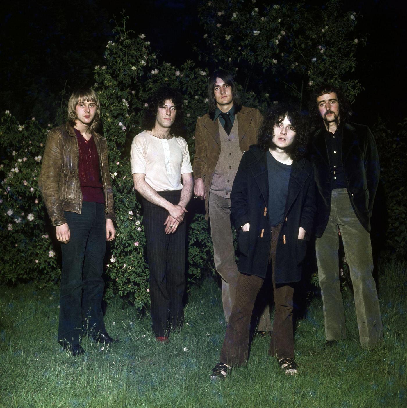 British-American Rock Group Fleetwood Mac, London, England, 1975.