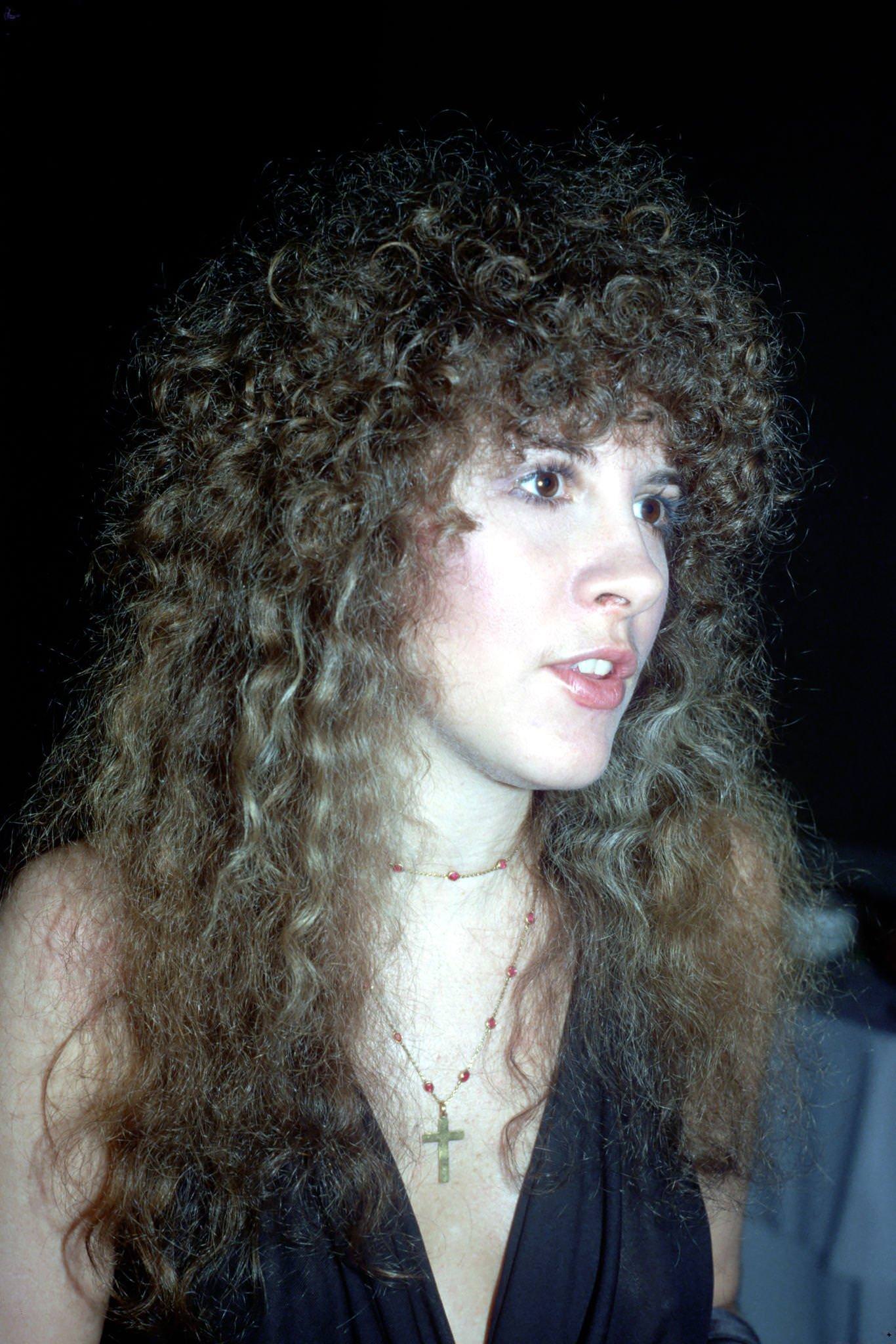 Singer Stevie Nicks Of The Rock And Roll Group 'Fleetwood Mac' Attends An Event In 1975.
