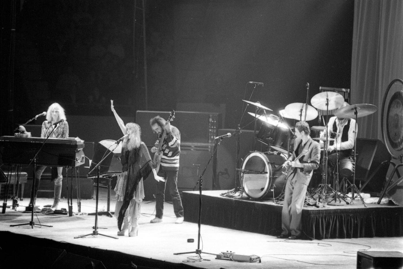 Fleetwood Mac Perform At The Boston Garden On Nov. 17, 1979.