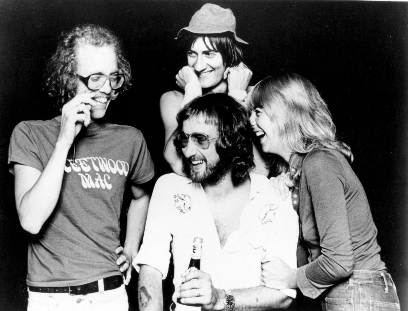 Bob Welch, John Mcvie, Mick Fleetwood And Christine Mcvie, 1973