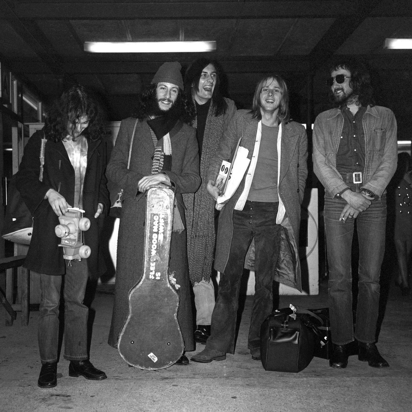 Rock Band Fleetwood Mac At London Airport.