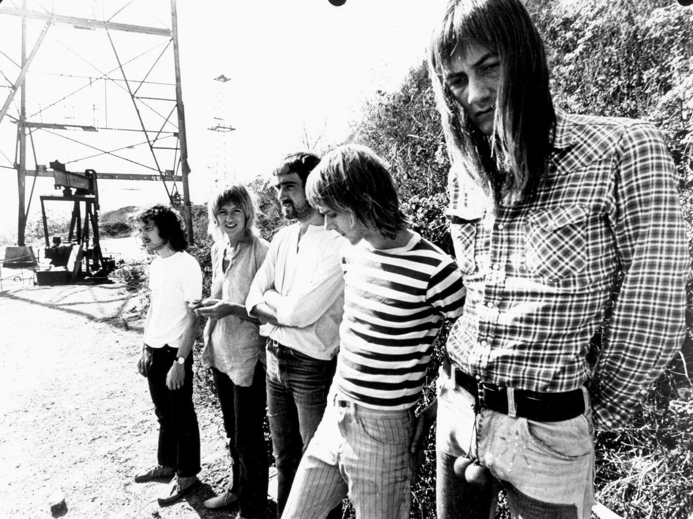 Jeremy Spencer, Christine Mcvie, John Mcvie, Danny Kirwan And Mick Fleetwood Of The Rock Group &Amp;Quot;Fleetwood Mac&Amp;Quot;, 1970