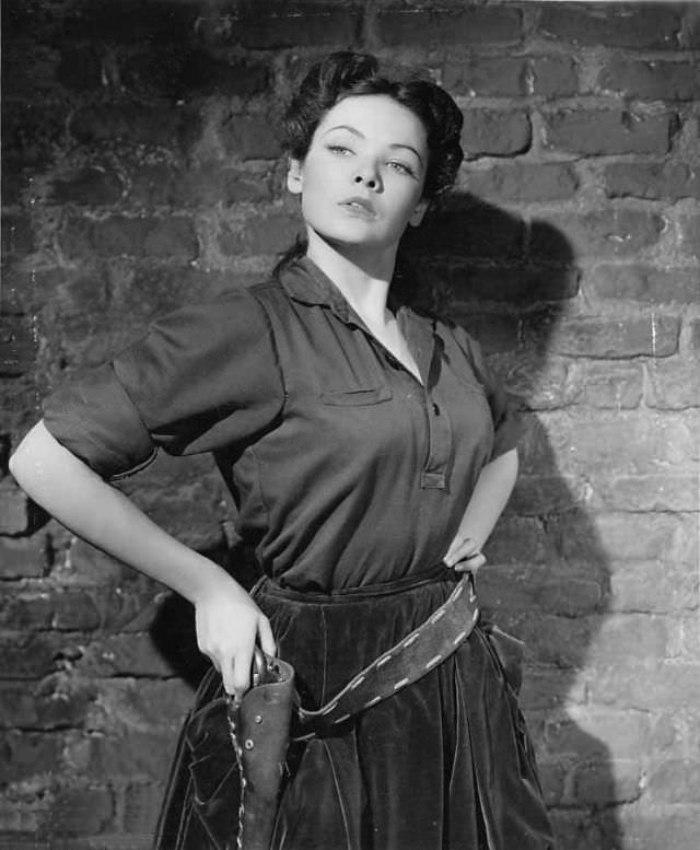 Beauty And Brains In The Wild West: Gene Tierney In 'Belle Starr' 1941