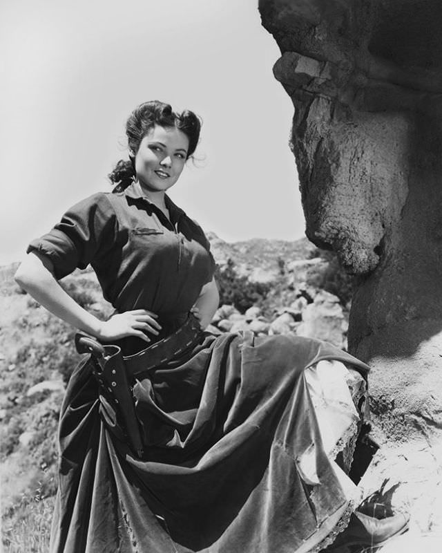 Beauty And Brains In The Wild West: Gene Tierney In 'Belle Starr' 1941
