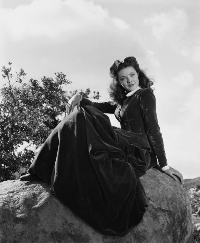 Beauty And Brains In The Wild West: Gene Tierney In 'Belle Starr' 1941