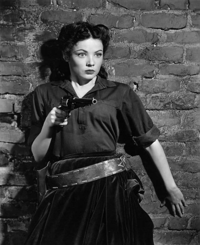 Beauty And Brains In The Wild West: Gene Tierney In 'Belle Starr' 1941