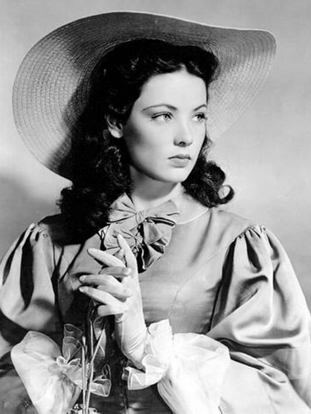 Beauty And Brains In The Wild West: Gene Tierney In 'Belle Starr' 1941