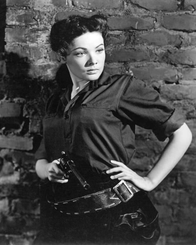 Beauty And Brains In The Wild West: Gene Tierney In 'Belle Starr' 1941