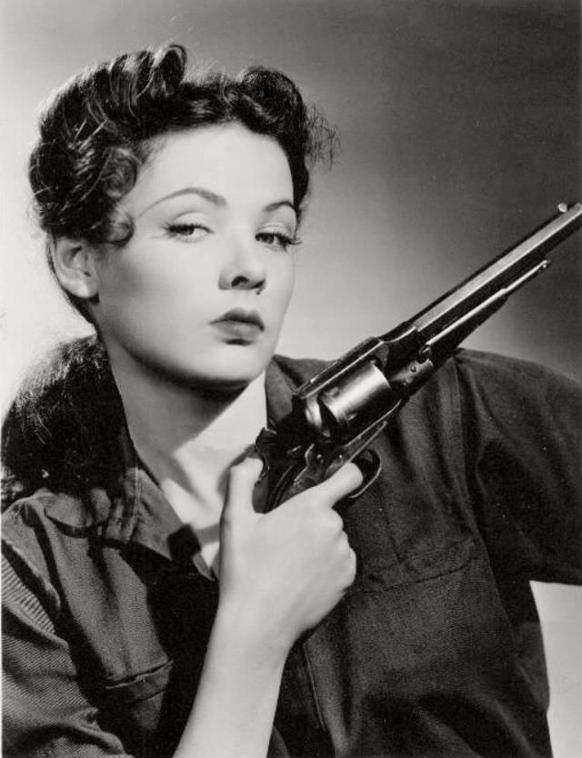 Beauty And Brains In The Wild West: Gene Tierney In 'Belle Starr' 1941