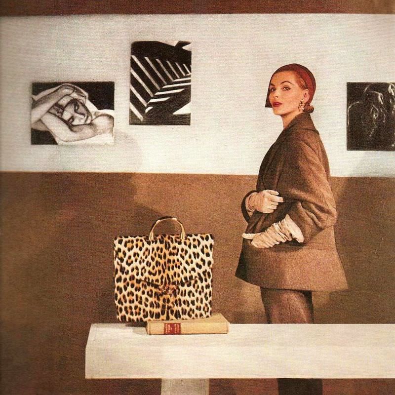 Georgia Hamilton In Suit By Brigance And Hat By Hattie Carnegie, September 1952