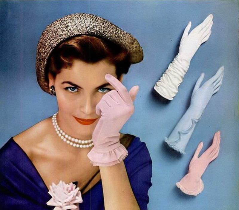 Georgia Hamilton In Van Raalte Advertisement, 1950