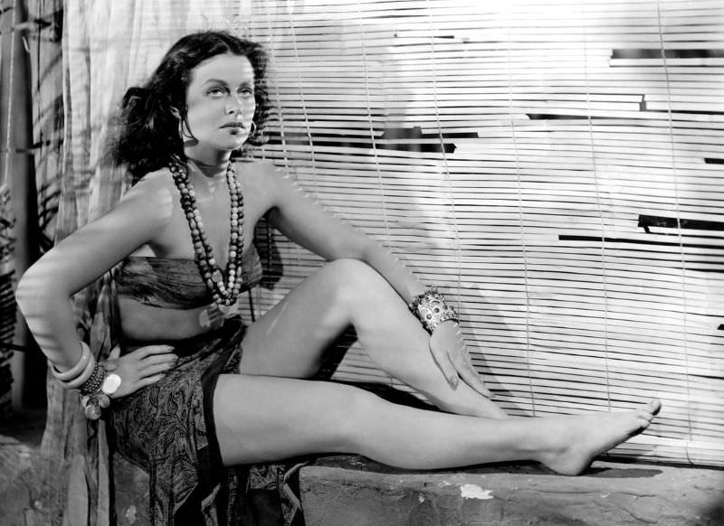 The Sensational Hedy Lamarr In 'White Cargo': A Film Not To Be Missed!
