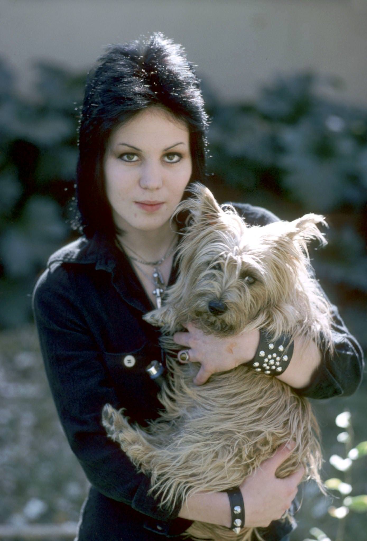 Joan Jett In Her Iconic Hairstyle, 1976