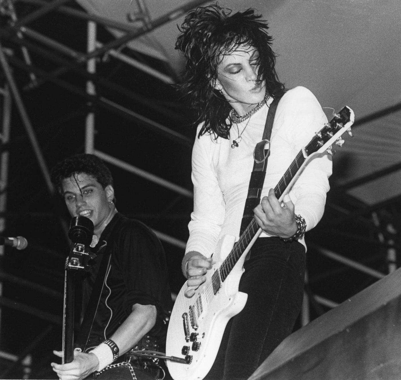 Joan Jett Performing In 1981
