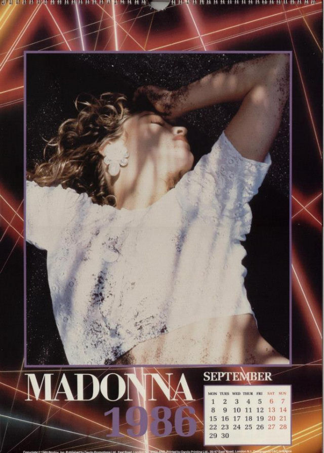 Madonna'S Timeless Beauty Captured In Her Official Calendars 1986-1989