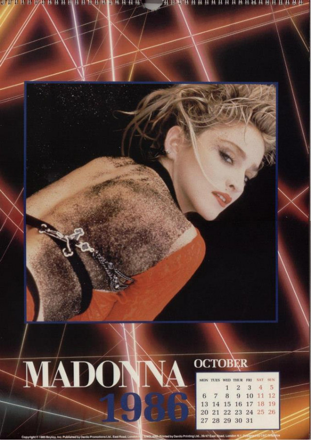 Madonna'S Timeless Beauty Captured In Her Official Calendars 1986-1989