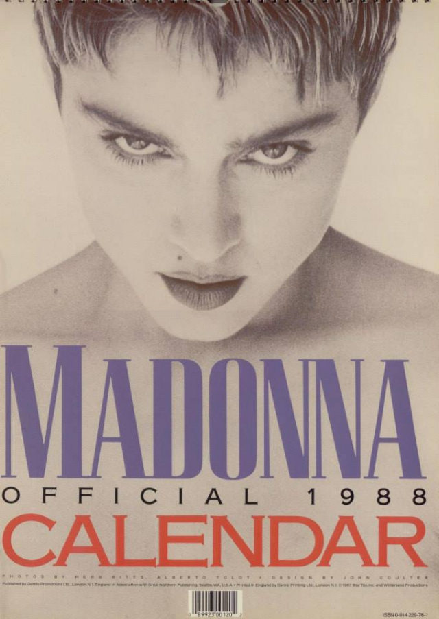 Madonna'S Timeless Beauty Captured In Her Official Calendars 1986-1989