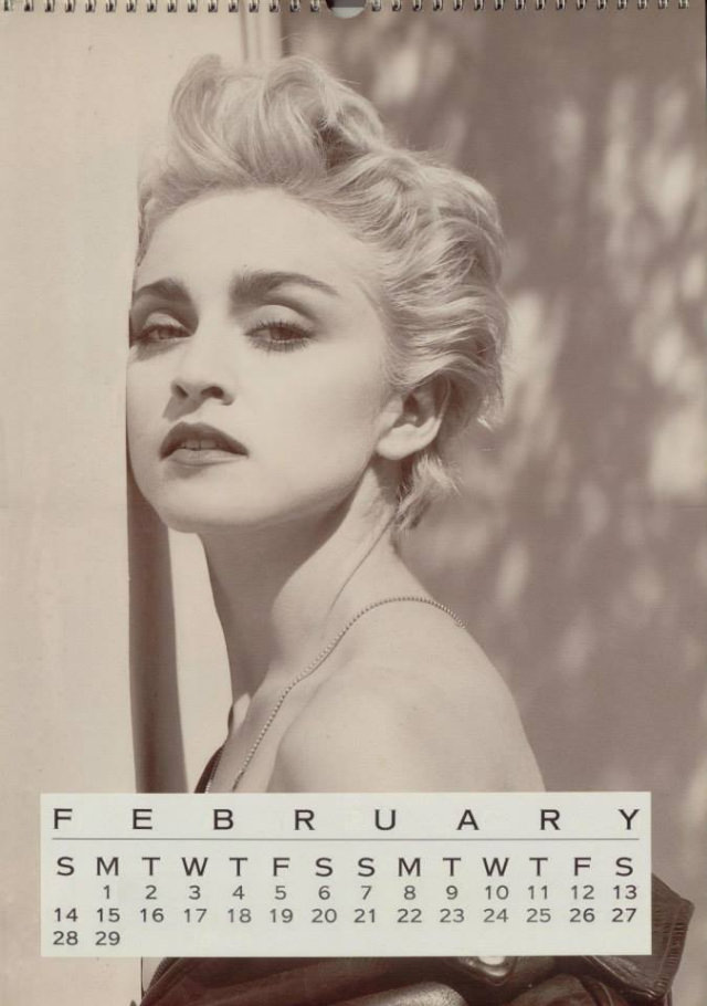 Madonna'S Timeless Beauty Captured In Her Official Calendars 1986-1989