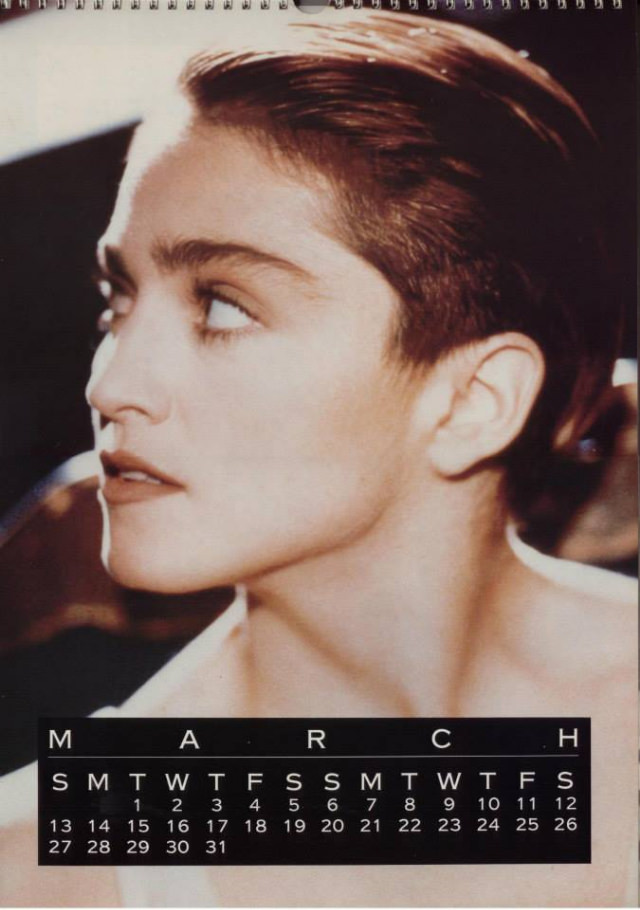 Madonna'S Timeless Beauty Captured In Her Official Calendars 1986-1989