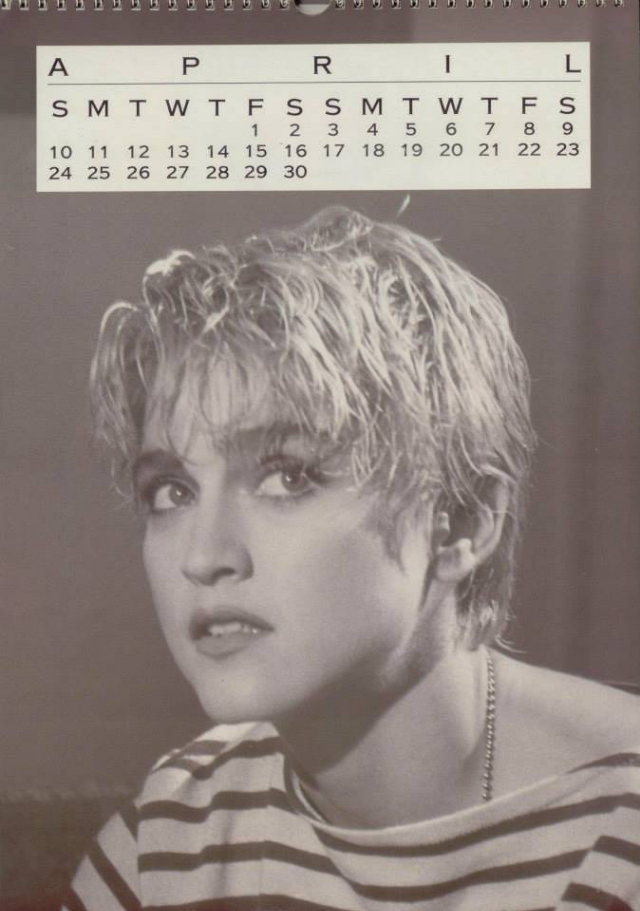 Madonna'S Timeless Beauty Captured In Her Official Calendars 1986-1989