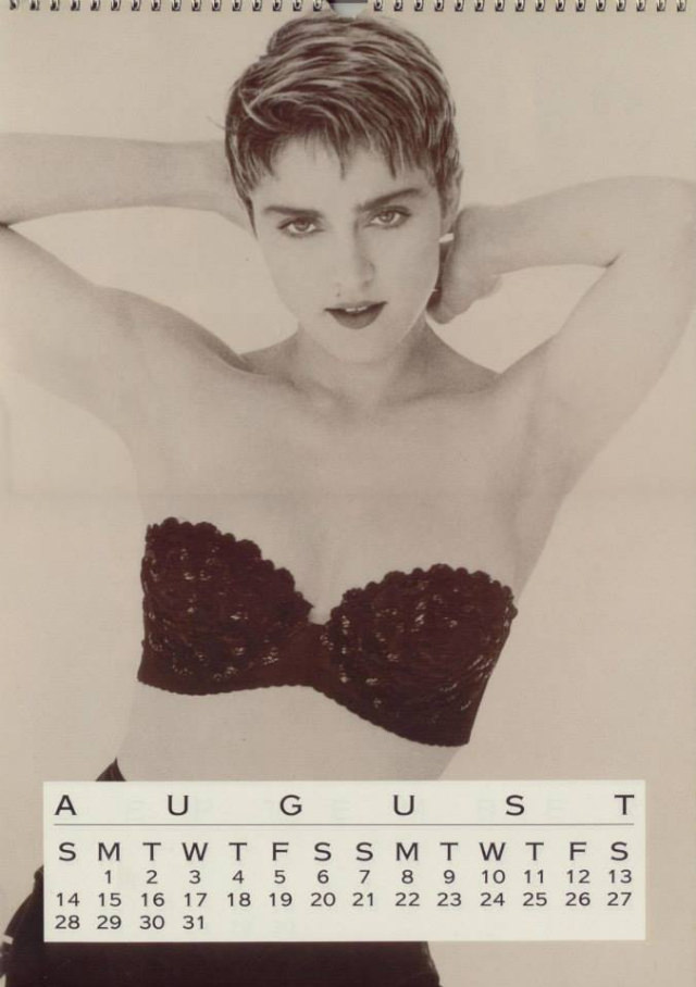 Madonna'S Timeless Beauty Captured In Her Official Calendars 1986-1989