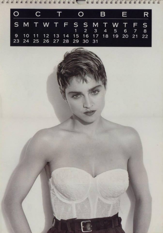 Madonna'S Timeless Beauty Captured In Her Official Calendars 1986-1989
