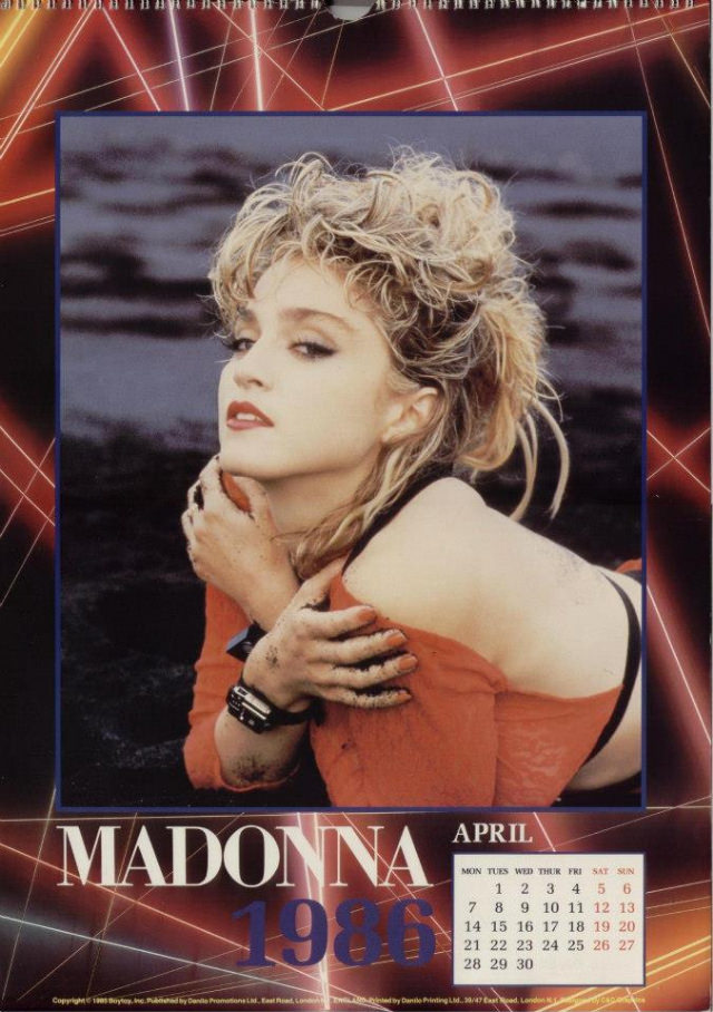 Madonna'S Timeless Beauty Captured In Her Official Calendars 1986-1989