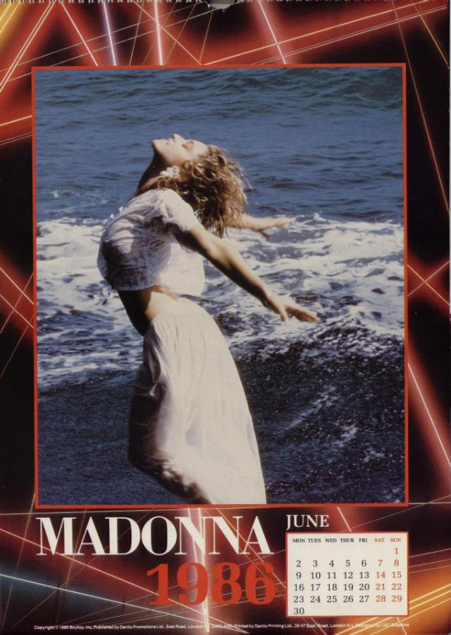 Madonna'S Timeless Beauty Captured In Her Official Calendars 1986-1989