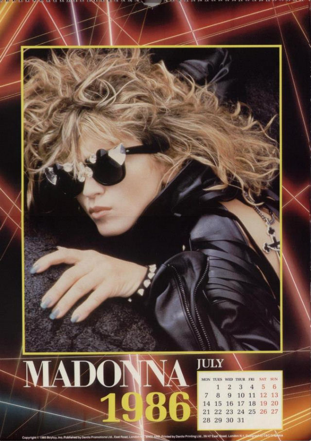 Madonna'S Timeless Beauty Captured In Her Official Calendars 1986-1989