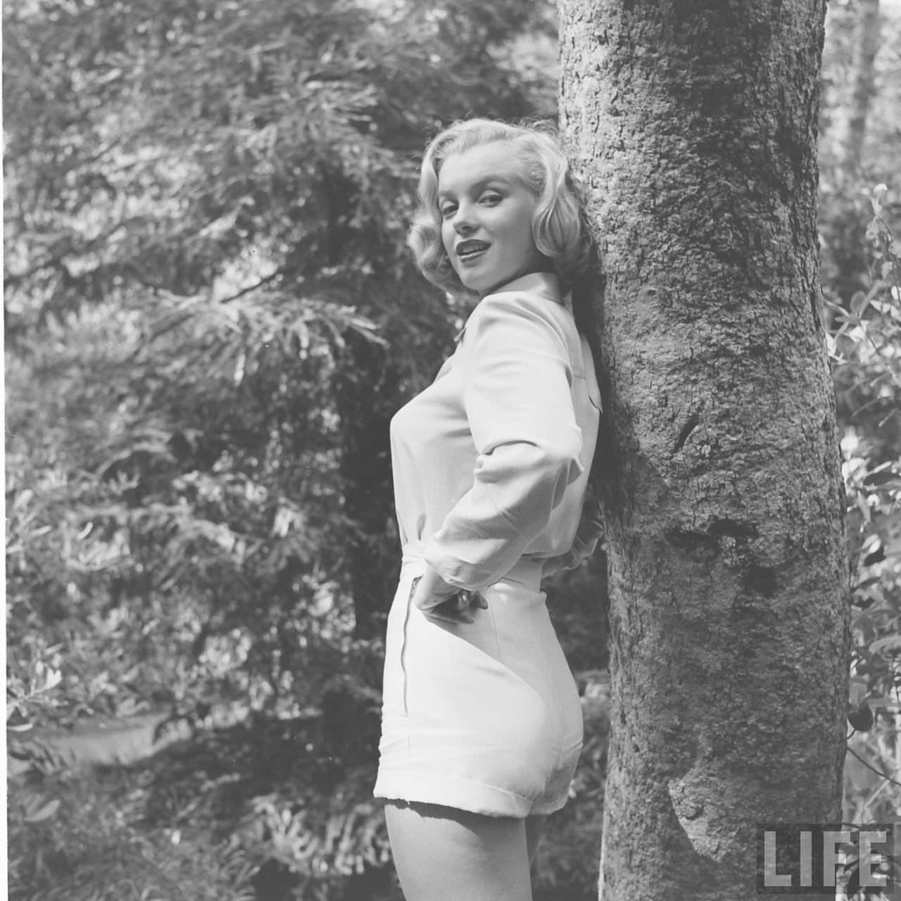 Marilyn Monroe'S Hike In The Woods In 1950: A Photographic Journey You Don'T Want To Miss