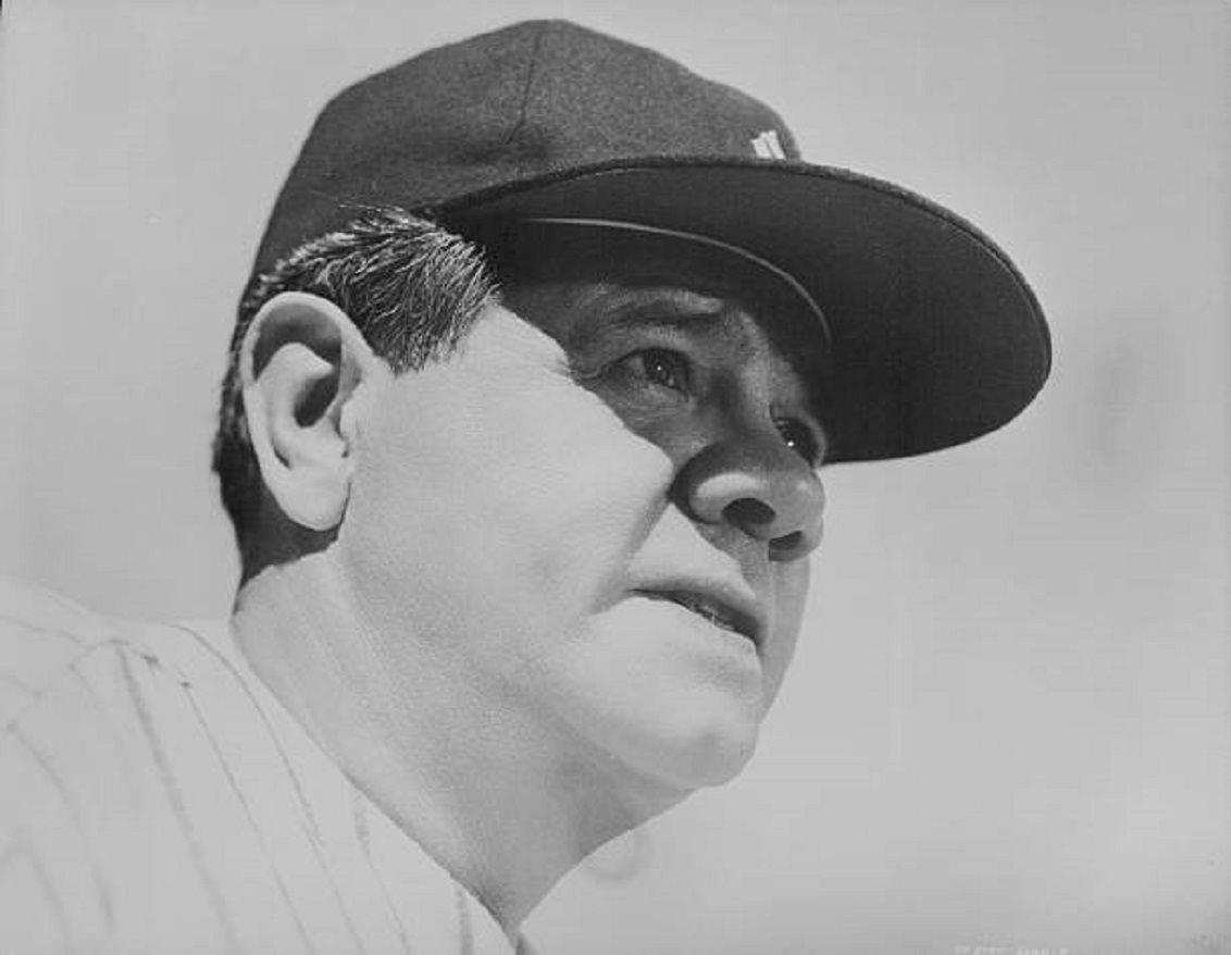 Babe Ruth In ‘The Pride Of The Yankees’, 1942