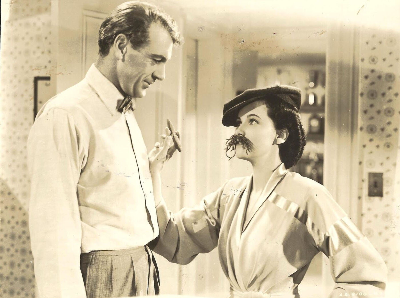 Gary Cooper And Teresa Wright In ‘The Pride Of The Yankees’, 1942