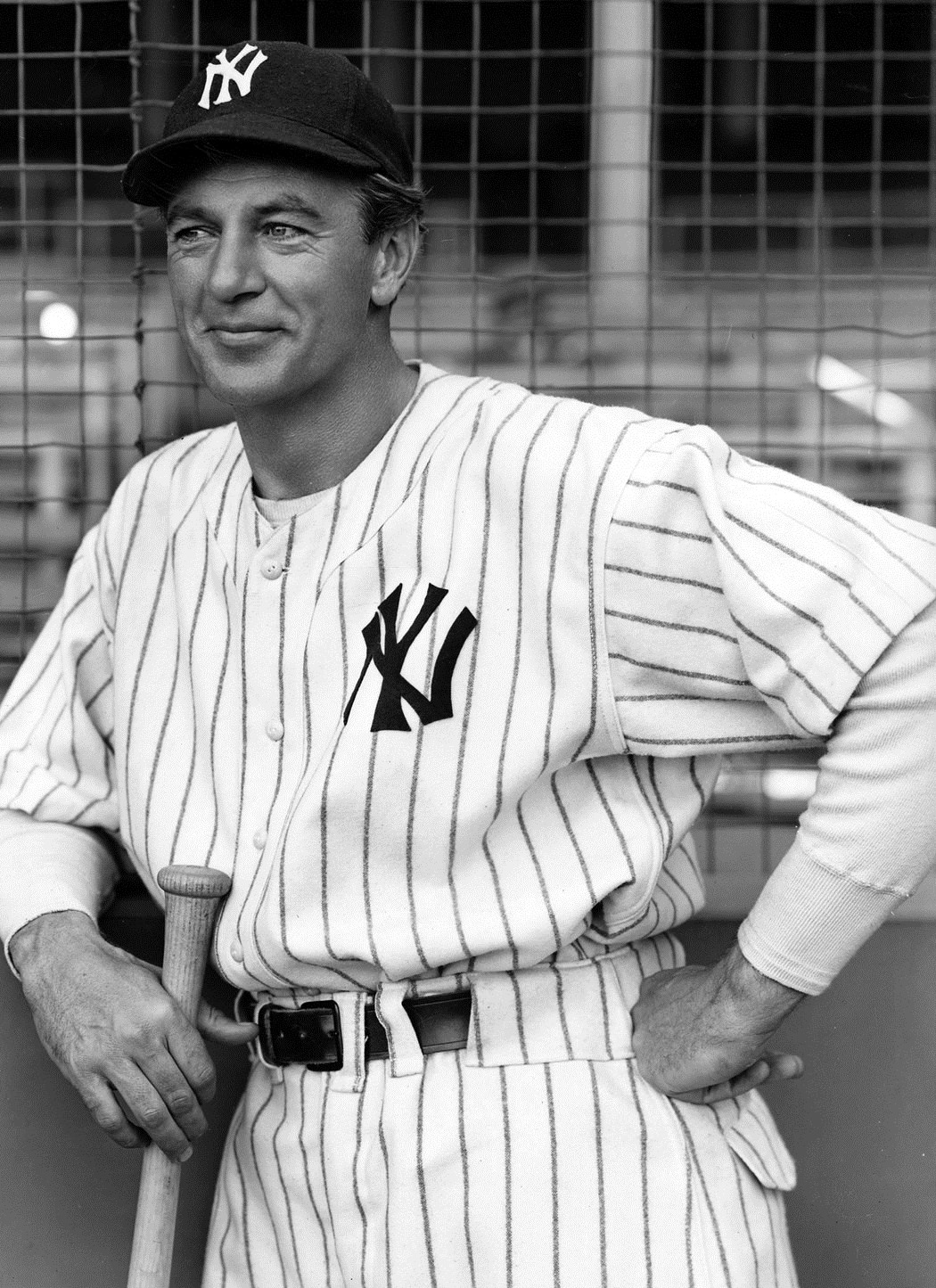 Gary Cooper In ‘The Pride Of The Yankees’, 1942