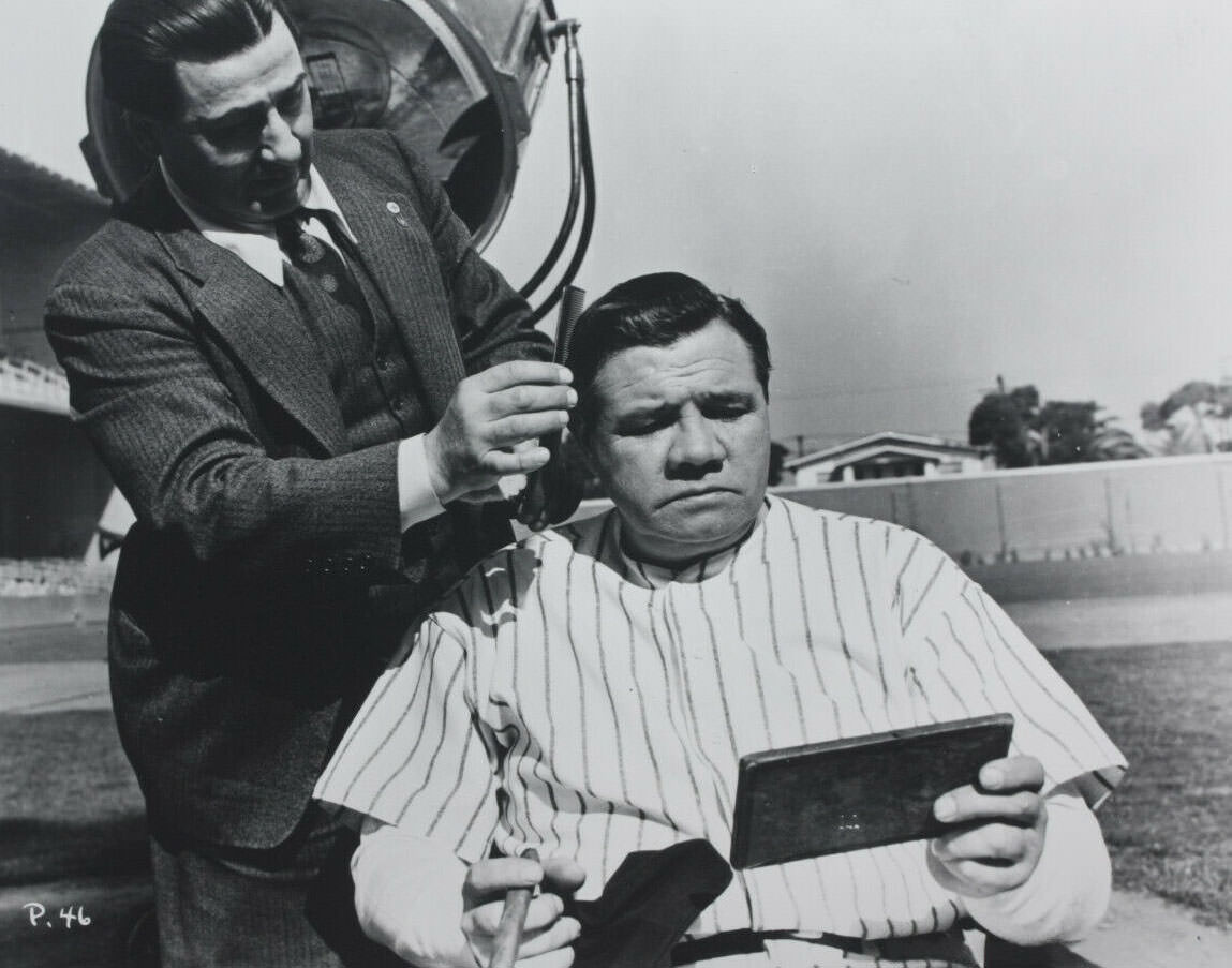 Babe Ruth In ‘The Pride Of The Yankees’, 1942