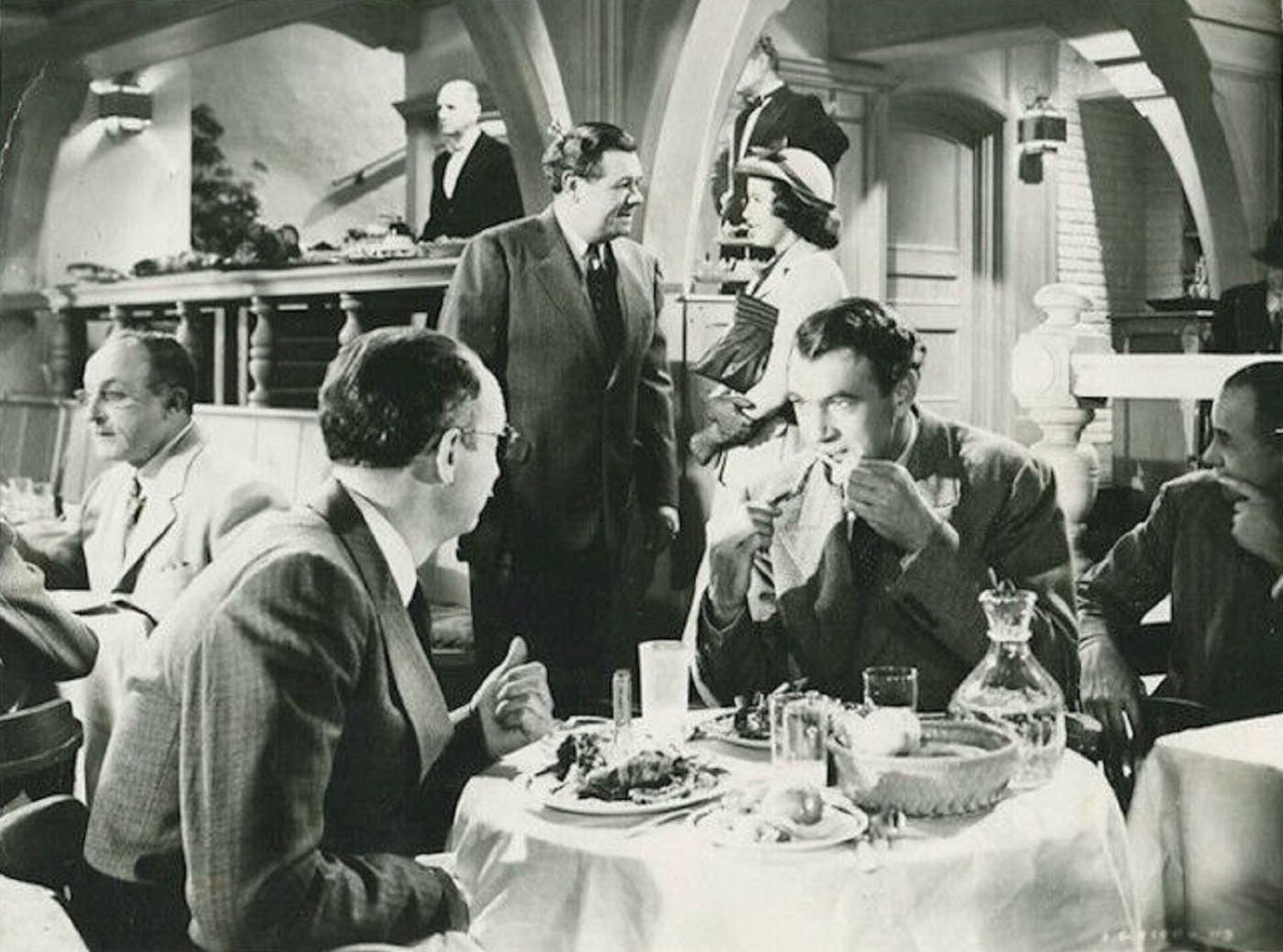 Gary Cooper And Babe Ruth In ‘The Pride Of The Yankees’, 1942