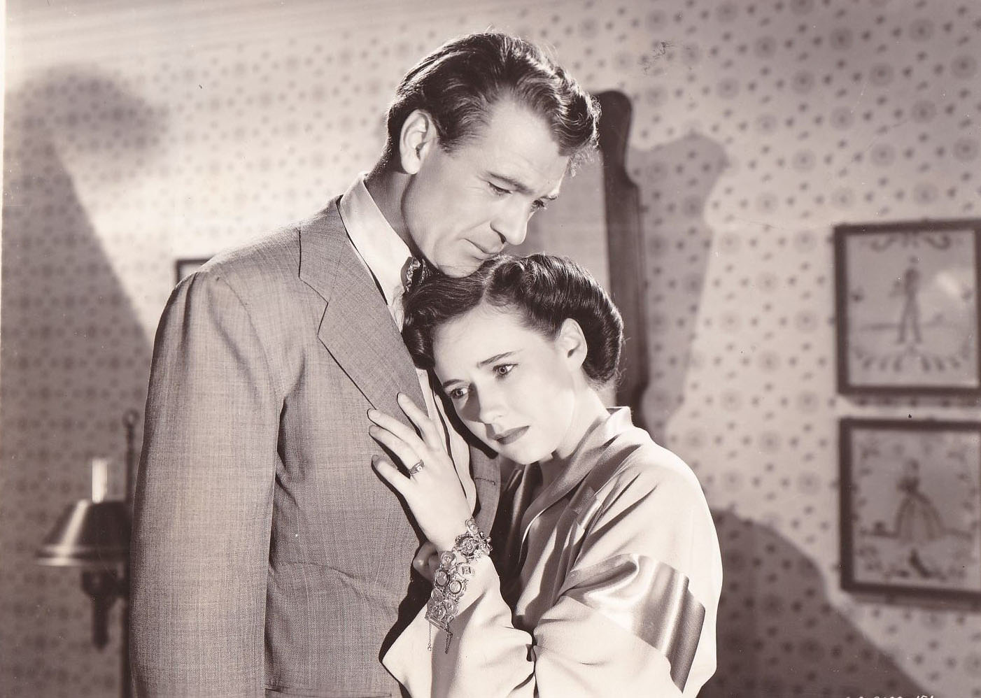 Gary Cooper And Teresa Wright In ‘The Pride Of The Yankees’, 1942