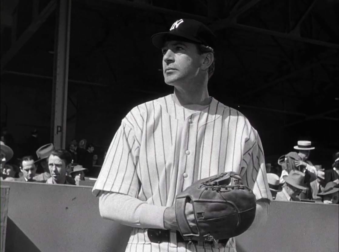 Gary Cooper In ‘The Pride Of The Yankees’, 1942