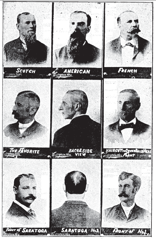 Sunnyrea — Men's hairstyles in the mid-19th century.