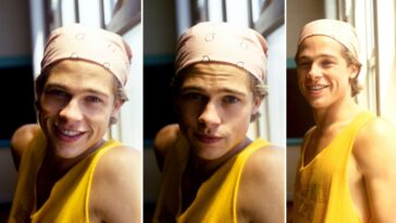 Brad Pitt Yellow Tank Top 1988