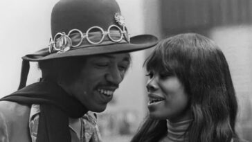 Jimi Hendrix And Lithofayne Pridgon