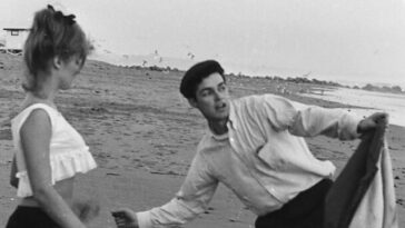 Sharon Tate And Richard Beymer At Beach