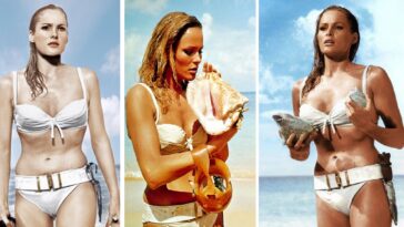 Ursula Andress Ivory Cotton Bikini In Dr No