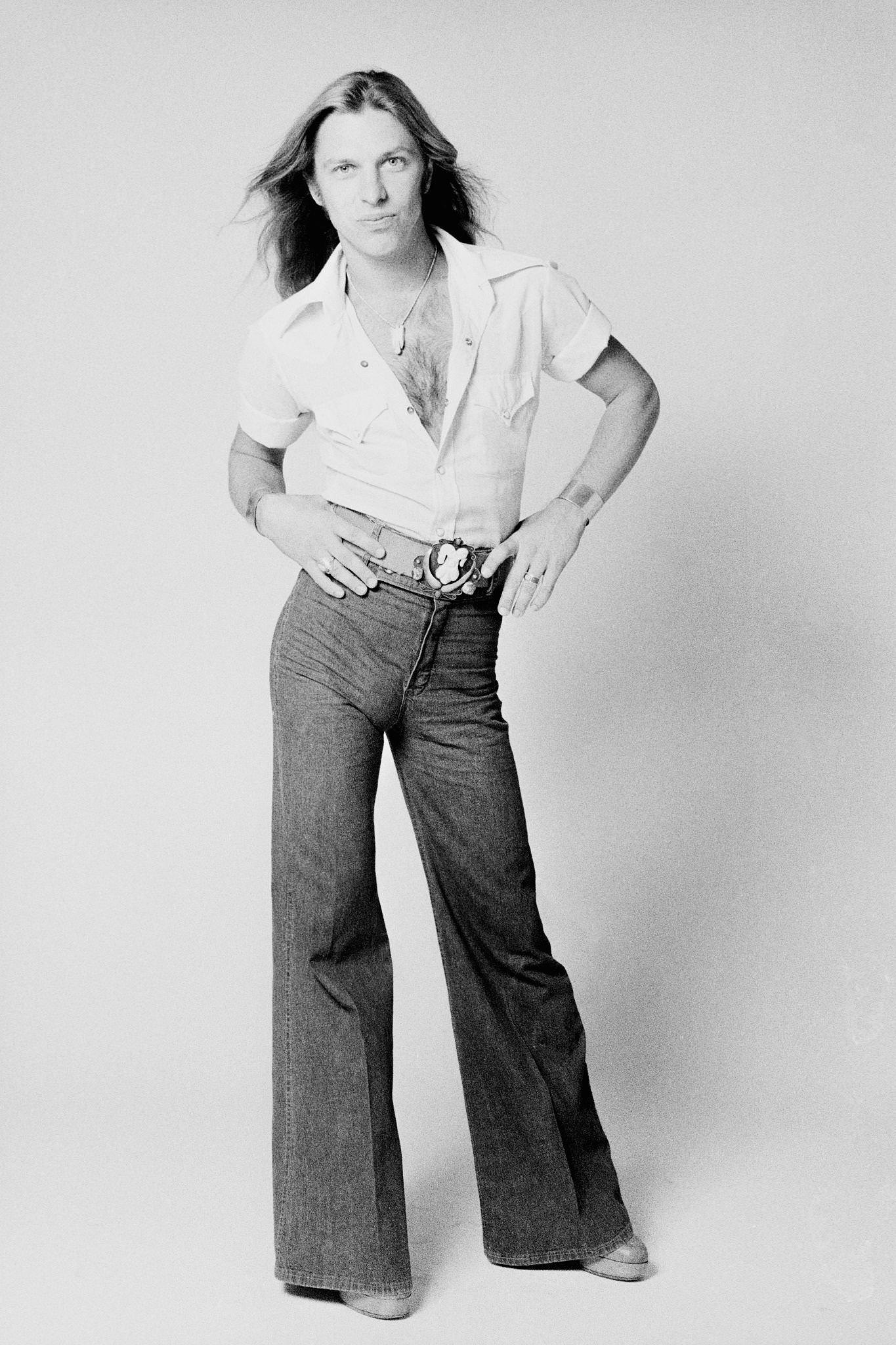 Jim 'Dandy' Mangrum Of Black Oak Arkansas In Bell-Bottoms, 1976